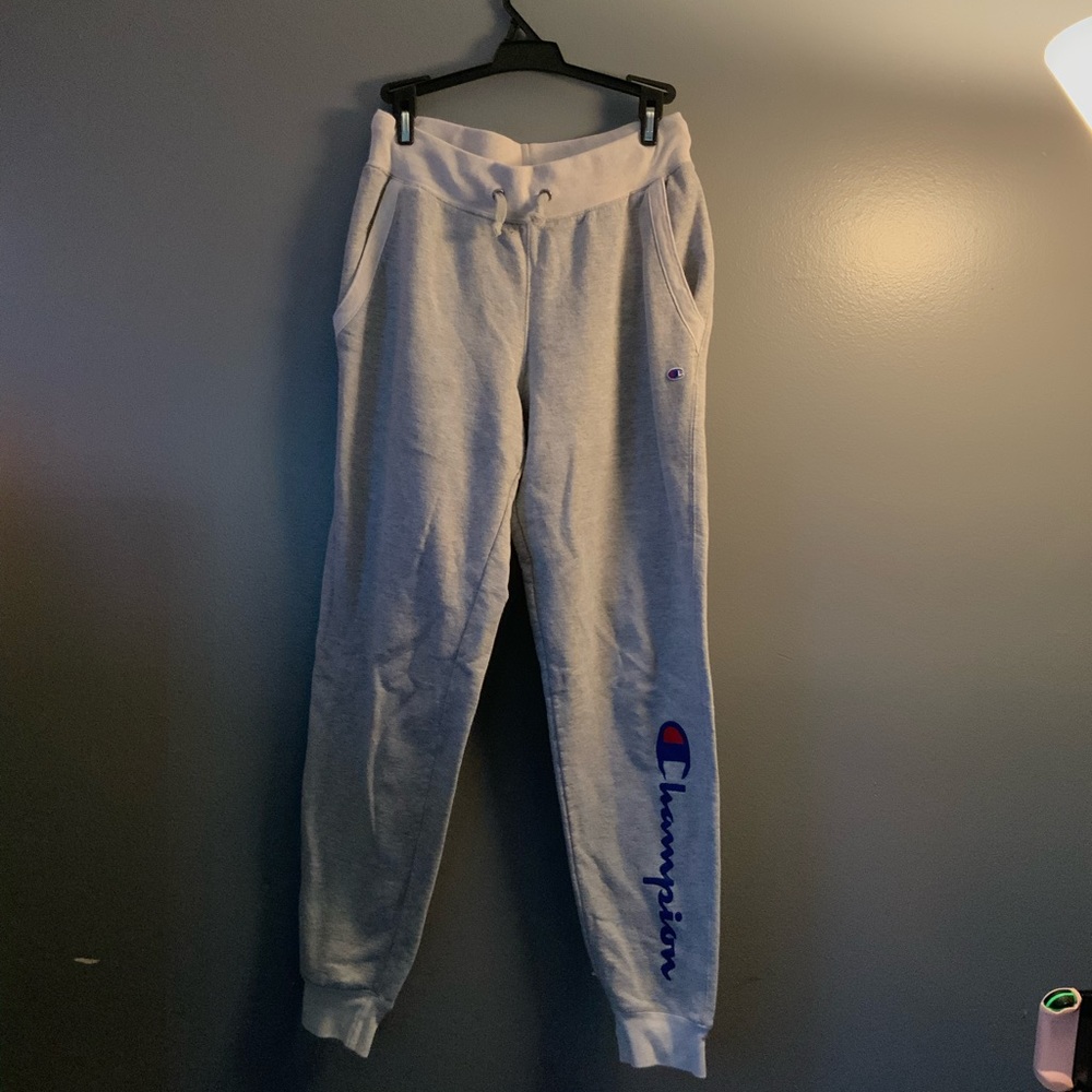 Champion Sweatpants Grey Tan Red Navy Blue Set